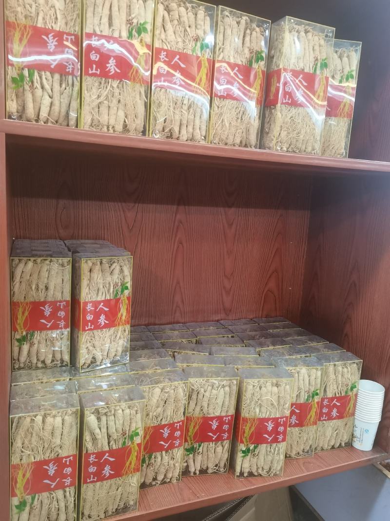 盒装长白山人参大量批发常年供应品质保障一手货源净重500克