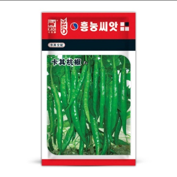 杭椒种子味辣仁川2号早熟耐寒抗病果绿农家庭院春秋大田蔬菜