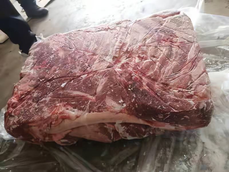 带皮羊肉带皮大羊板肉纯干无水不调理去皮也17一斤