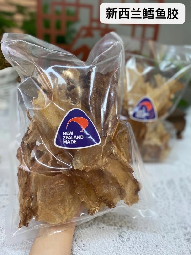 鱼胶花胶干货正品质量深海鳕鱼胶孕妇产后滋补品