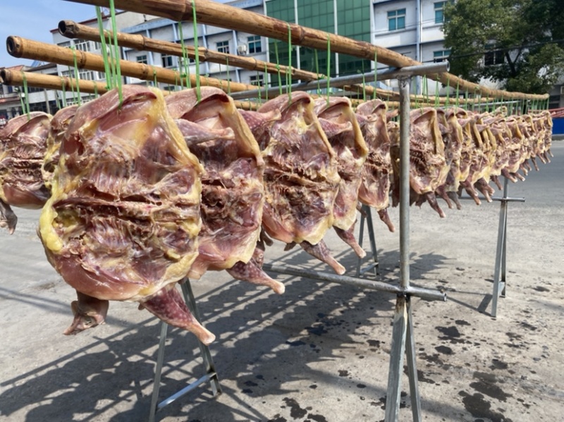 【咸鸡】风干鸡湖北荆门风干鸡干度好一手货源直发欢迎电联