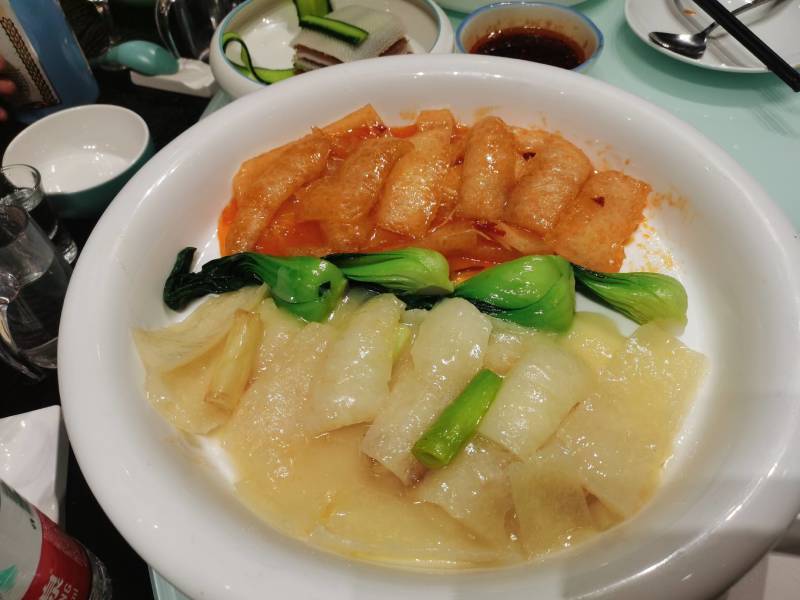 鲜皮肚，免洗免改刀，口感柔软劲道，无任何添加剂，适合中餐
