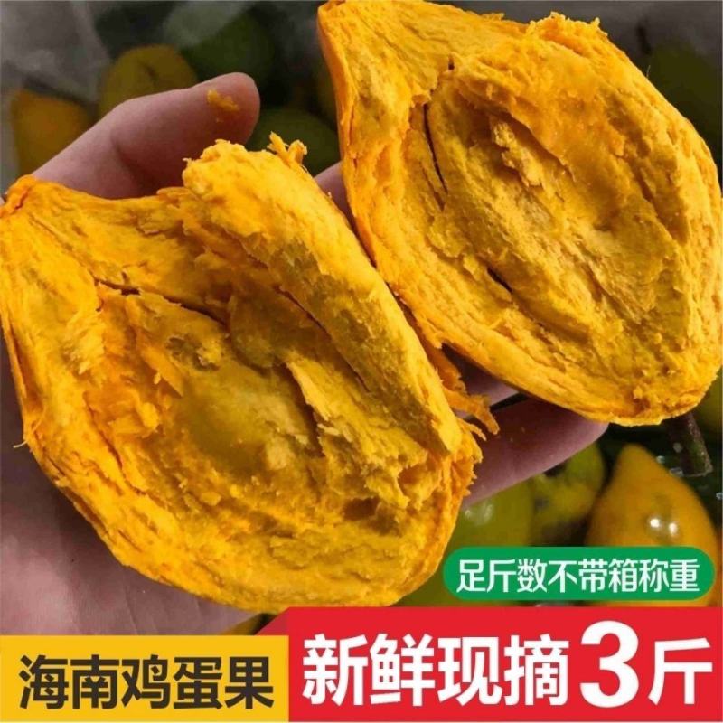 广西蛋黄果云南海南鸡蛋果基地直供应商支持一件代发商超