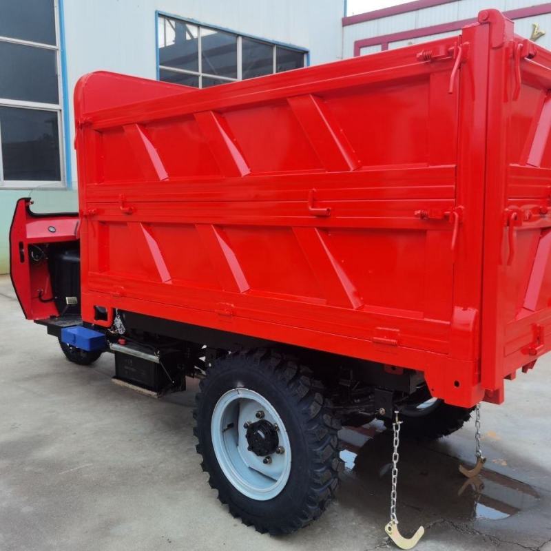 建筑五征工地农用柴油三轮车,自卸养殖场翻斗运输混凝土载重