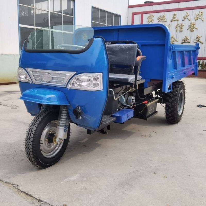 建筑五征工地农用柴油三轮车,自卸养殖场翻斗运输混凝土载重