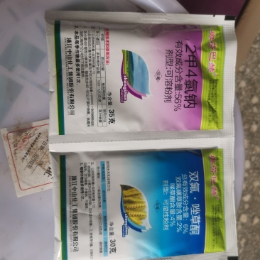 中山集团6%双氟唑草酮冬小麦田部分一年生阔叶杂草农药除