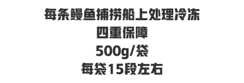 【新鲜】海鳗鱼新鲜鳗鱼段整条鳗鱼现切海捕水产海鲜海鱼鲜切