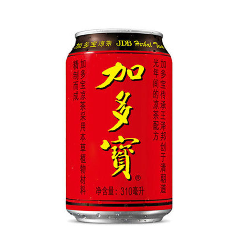 【包邮12罐加多宝】热销罐装整箱清热去火凉茶12罐加多宝