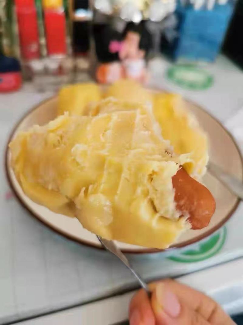 金枕冷冻榴莲肉批发一件代发顺丰快递加工等