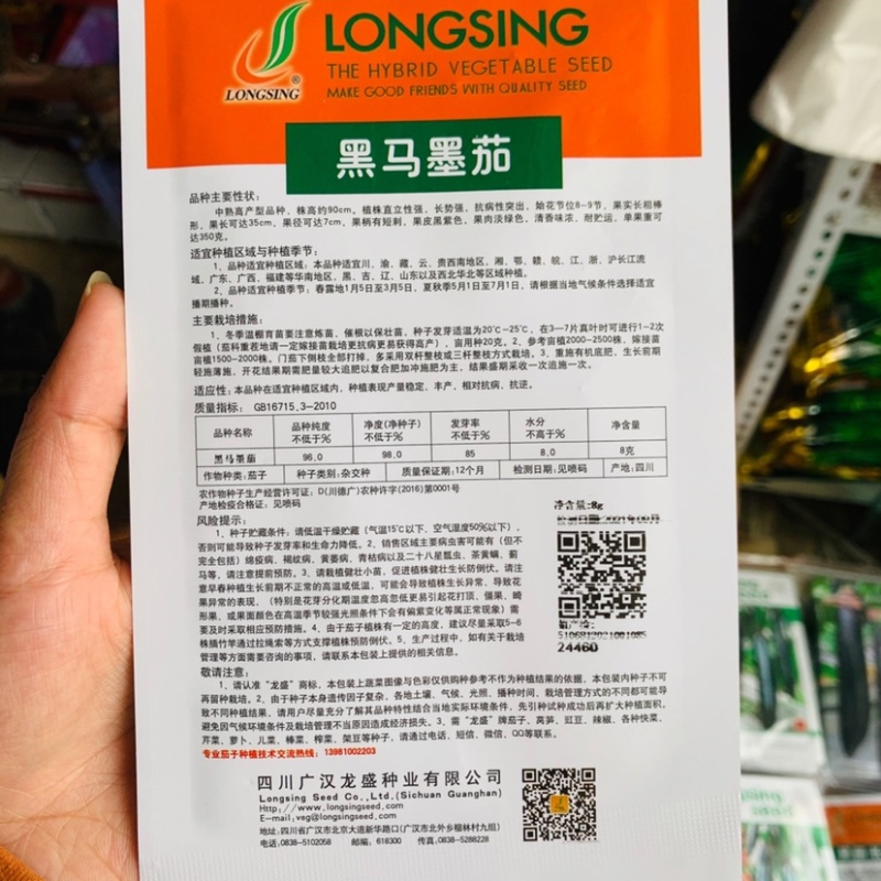 黑马墨茄/黑龙春秋茄子种子专业育种春夏秋种植茄子