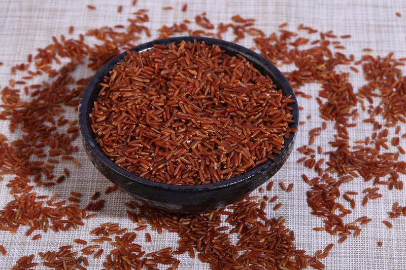 红米红梗米新米五谷大红米粗粮饭健身米低脂胚芽米