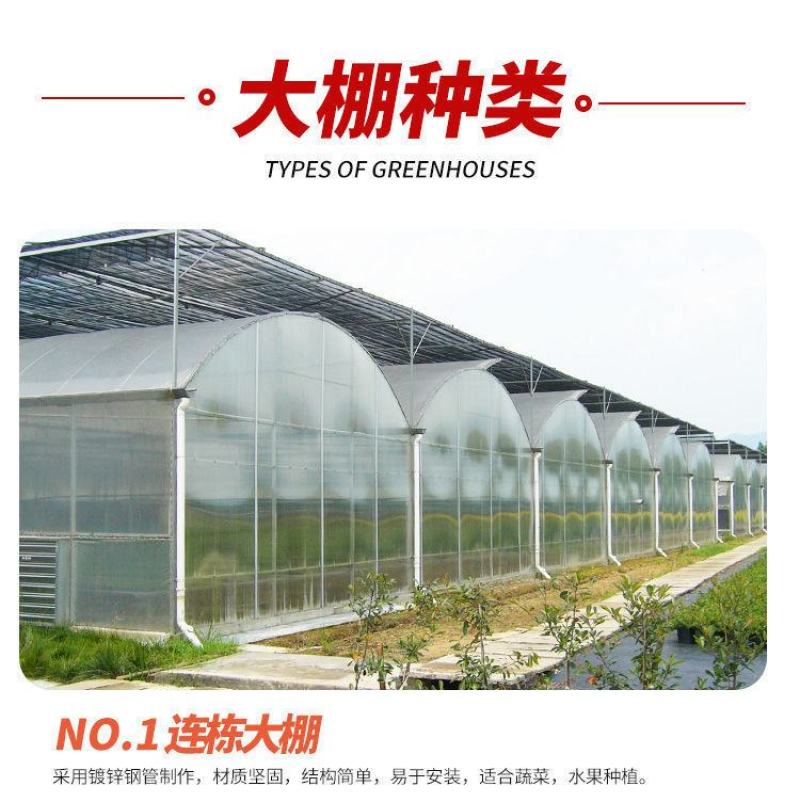 专业生产连栋玻璃温室大棚养殖棚种植大棚全国发货