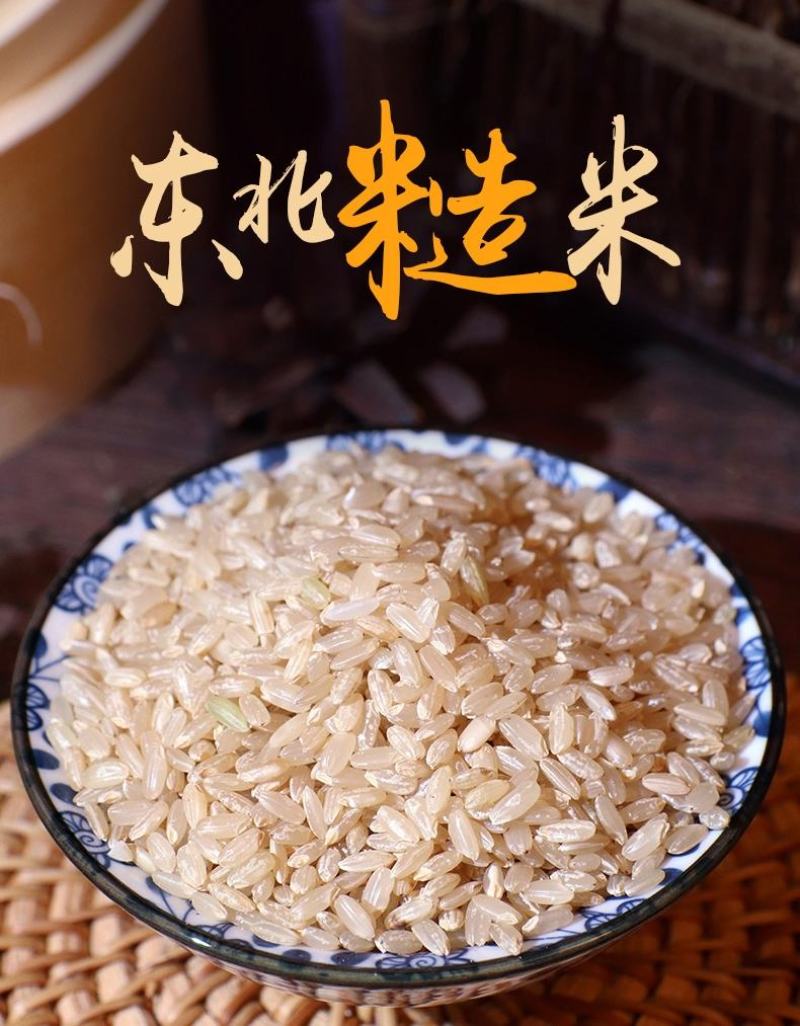 东北糙米5斤装玄米胚芽米新米杂粮正宗五常稻花香糙米黑龙江