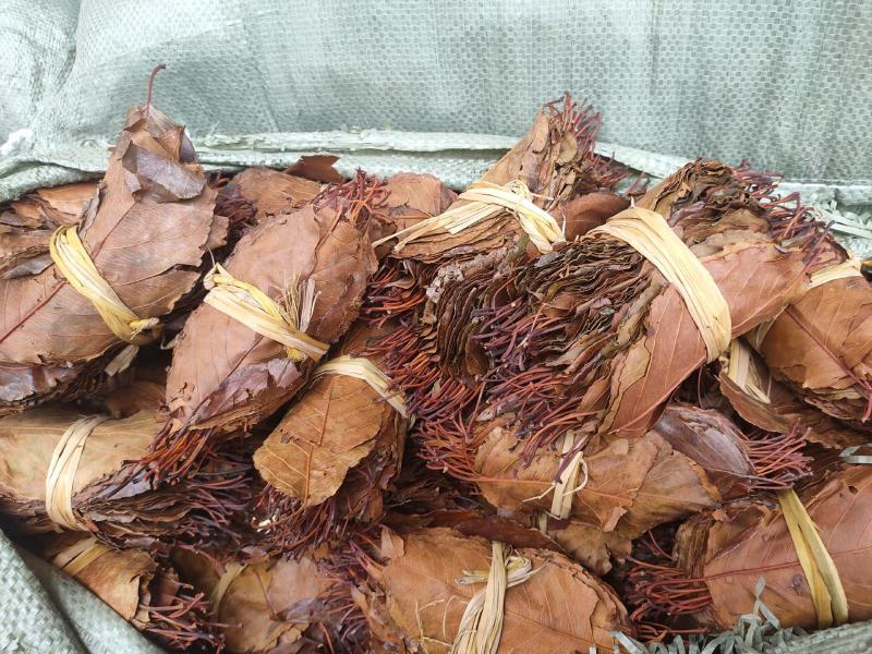 山楂叶茶野生梨楂叶正品天然特级山楂叶子