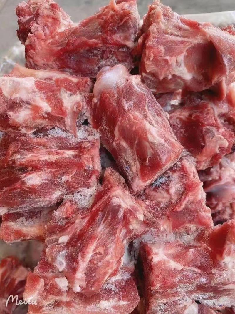 大庄园羔羊带肉羊脖骨25kg/件大庄园羔羊带肉羊脖骨