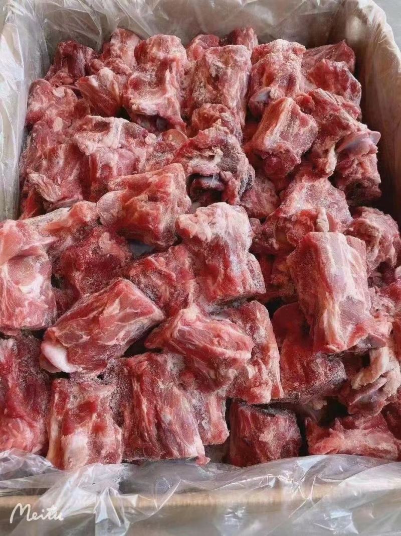 大庄园羔羊带肉羊脖骨25kg/件大庄园羔羊带肉羊脖骨