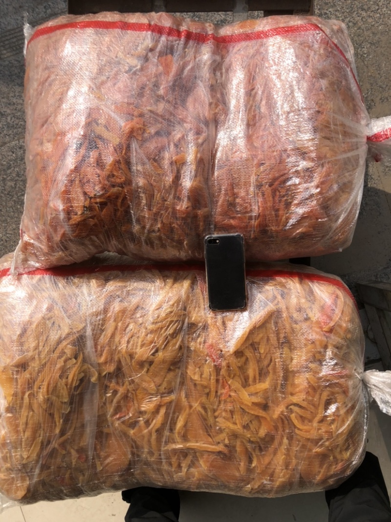 红心地瓜干红心红薯干深加工花条颜色好甜袋装