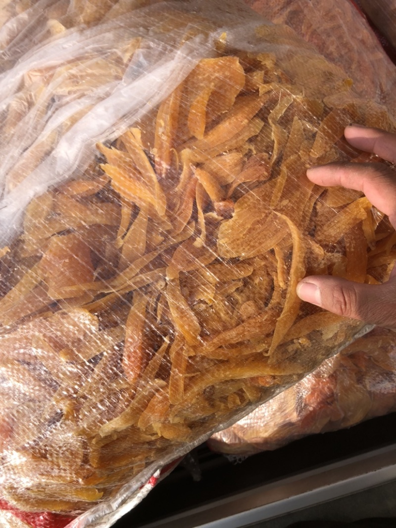 红心地瓜干红心红薯干深加工花条颜色好甜袋装