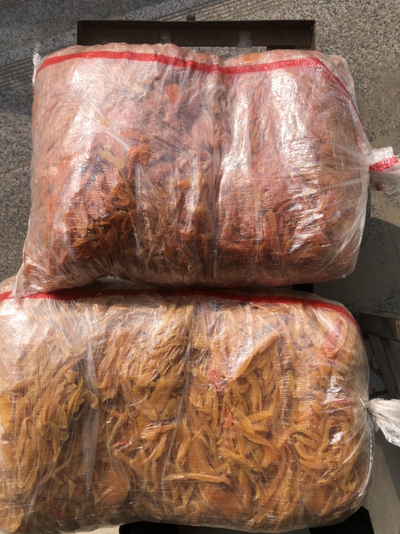 红心地瓜干红心红薯干深加工花条颜色好甜袋装