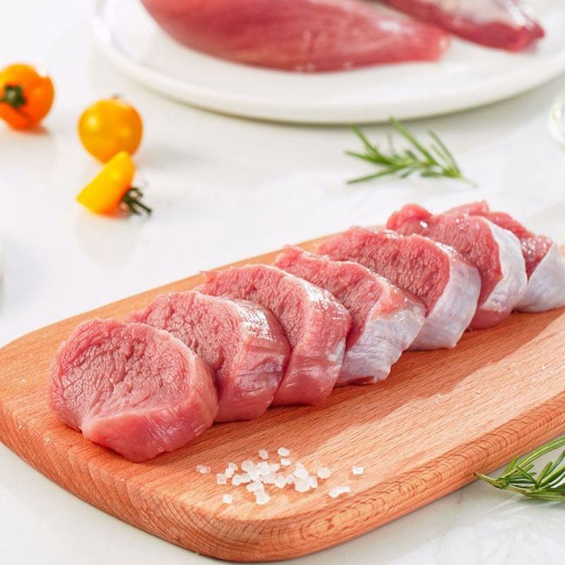 5斤新鲜生猪大排里脊肉后火腿烤肉腊肉鲜肉瘦肉多食类烤肉食
