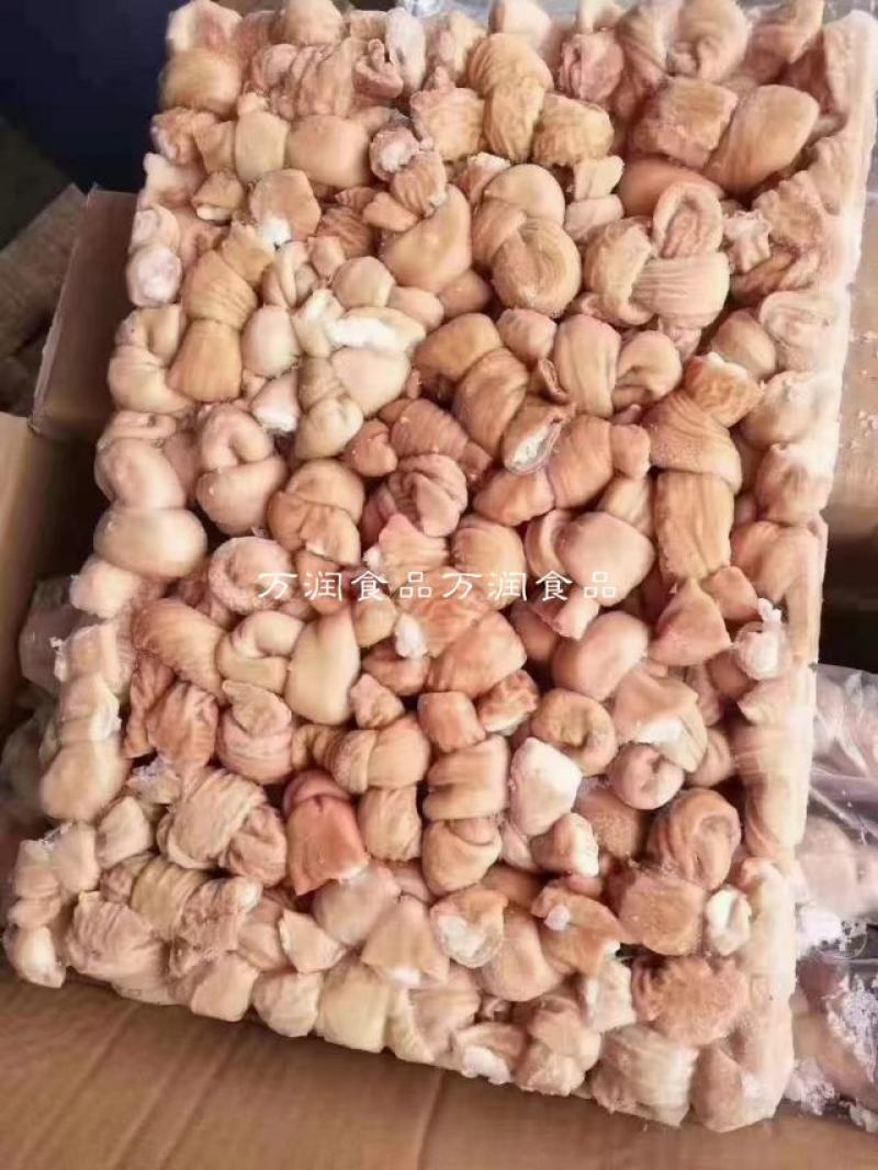 冒节子猪小肠小肠冒节子肥肠节子冷冻结子重庆火锅冷锅串串食