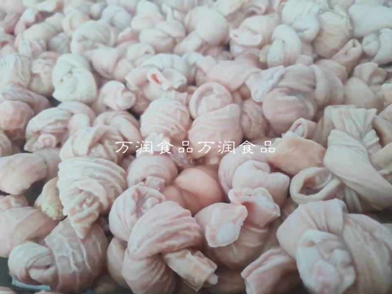 冒节子猪小肠小肠冒节子肥肠节子冷冻结子重庆火锅冷锅串串食