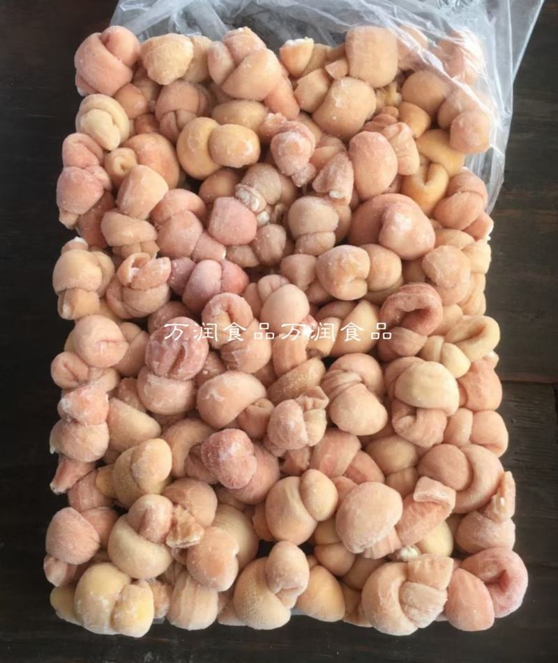 冒节子猪小肠小肠冒节子肥肠节子冷冻结子重庆火锅冷锅串串食