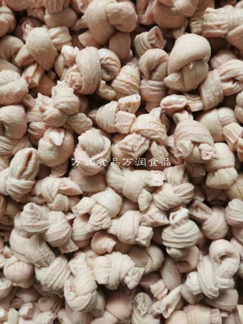冒节子猪小肠小肠冒节子肥肠节子冷冻结子重庆火锅冷锅串串食