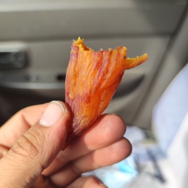 带皮香薯干倒蒸地瓜干带皮地瓜干农家自制软糯红薯干
