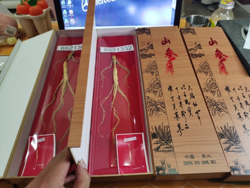 林下参礼盒，山参礼盒，3盒起批，干货山参