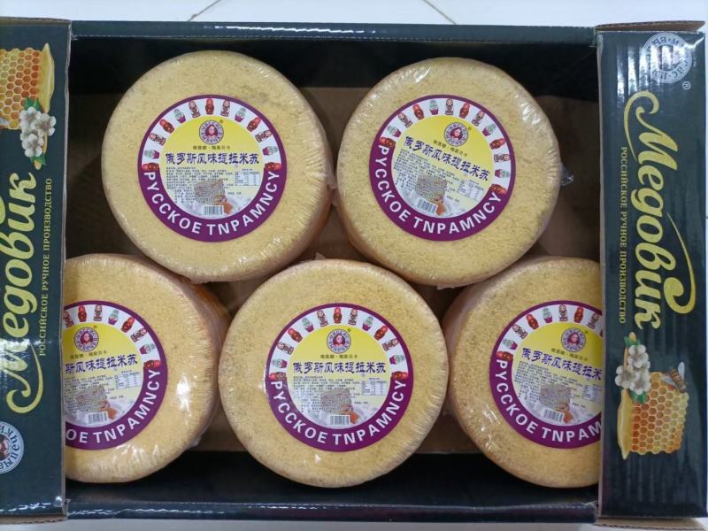 俄罗斯风味提拉米苏蛋糕每件5个多种口味品味正宗招代理