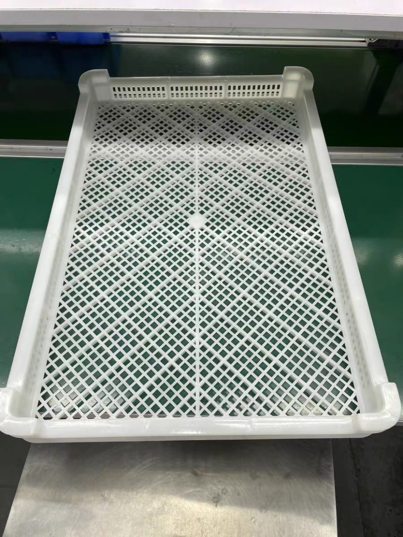 耐高温塑料烘干盘冷冻筐塑胶托盘晒筛农业烤盘，速冻盘