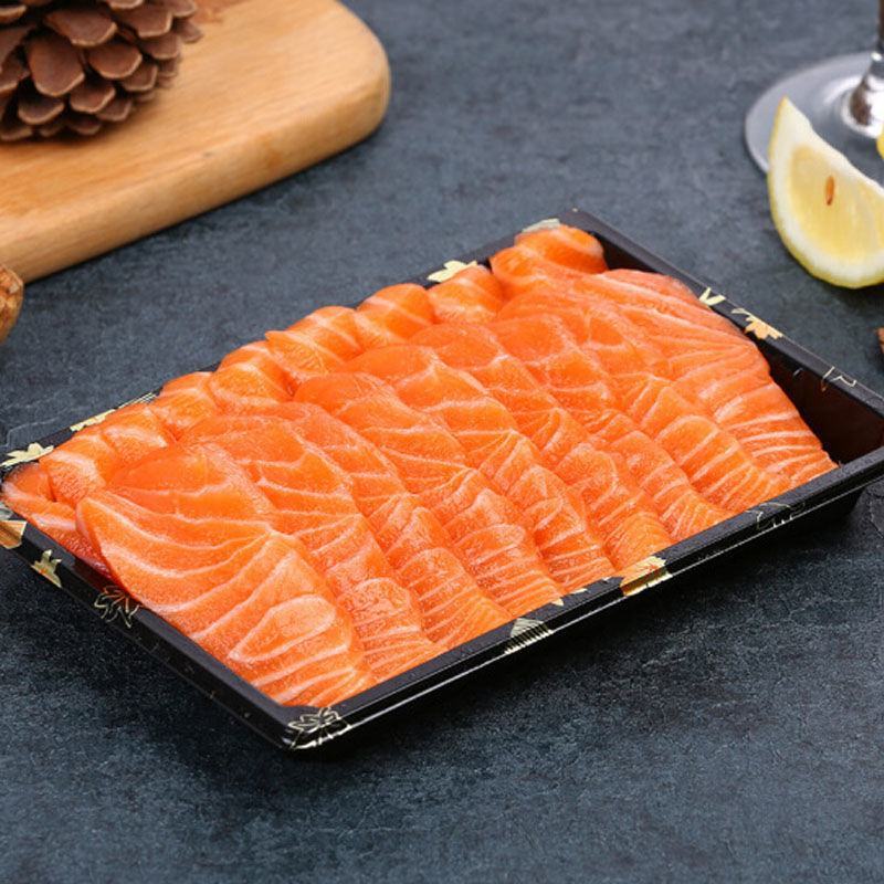 三文鱼新鲜海鲜刺身生鱼片中段冰鲜即食宝宝辅食寿司料理