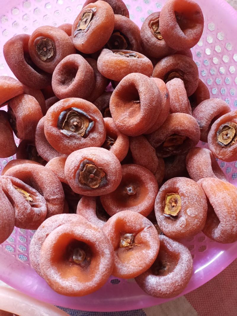 广西桂林柿饼霜降柿饼圆柿饼原色白框批发供应可视频看货产地直发
