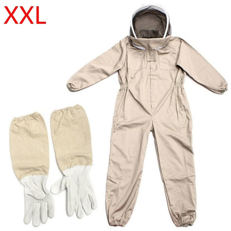 养蜂衣蜂衣蜂帽防护服出口太空服连体蜂衣手套