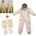 养蜂衣蜂衣蜂帽防护服出口太空服连体蜂衣手套