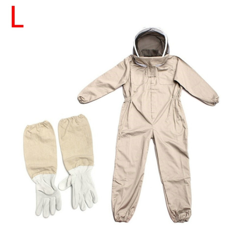 养蜂衣蜂衣蜂帽防护服出口太空服连体蜂衣手套