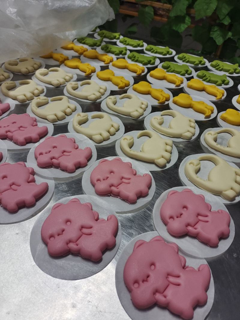 恐龙馒头卡通馒头速冻即热了面点儿童早餐纯手工制作果蔬零添