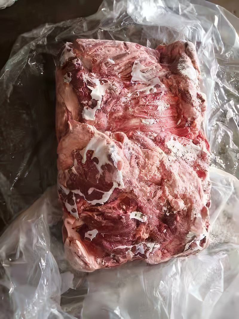带皮羊肉带皮大羊板肉纯干无水不调理去皮也17一斤