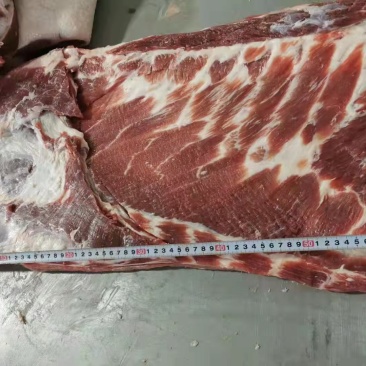 国产母猪去皮大五花肉，2/3片装。厂家一手