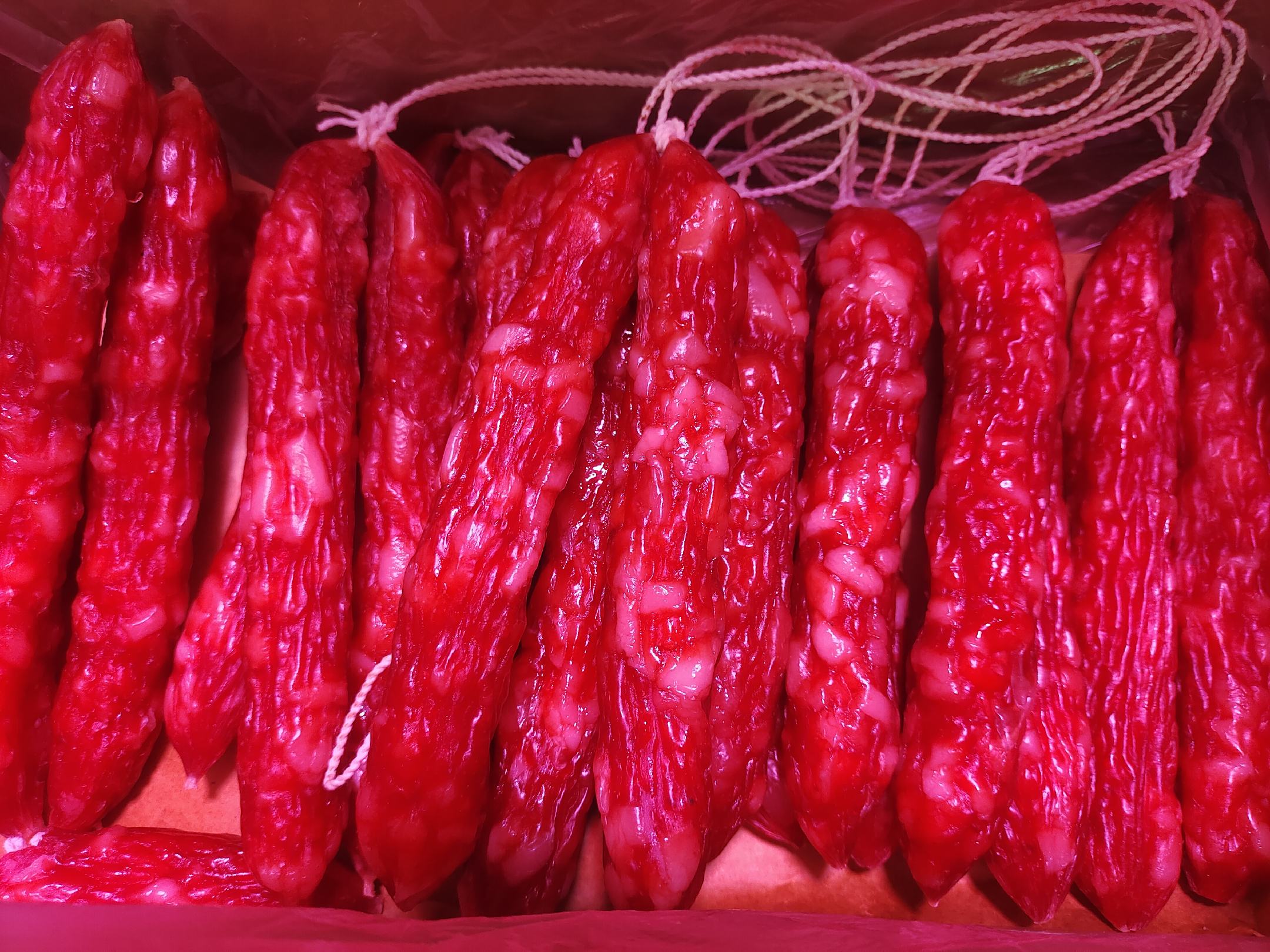 甜玉米粒炒腊肠,色彩鲜艳,咸香适口,适合家庭晚餐 甜玉米粒炒腊肠成品图