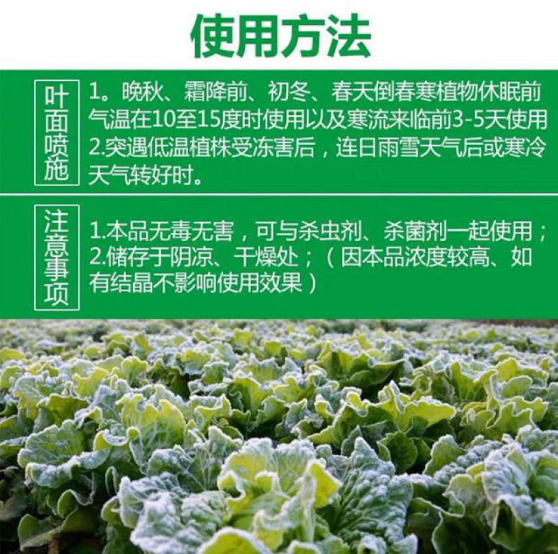 天达2116抗逆防冻剂植物防冻液果树蔬菜缓解冻害抗寒