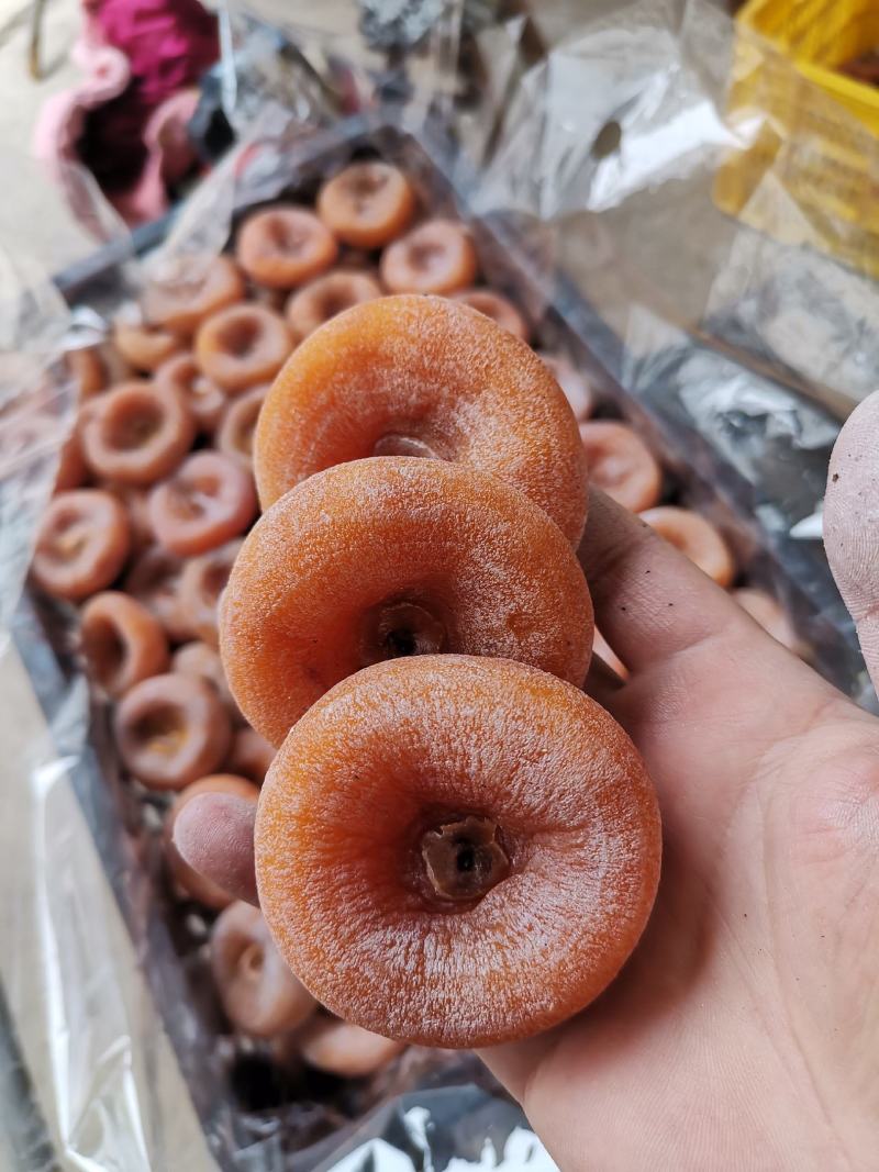 广西桂林柿饼干果柿饼电商商超批发圆饼吊饼广西优质柿饼子