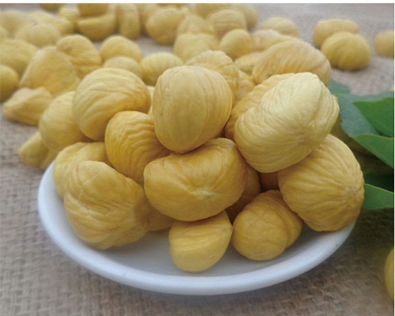 聚鑫2斤去皮生板栗仁迁西生栗仁，剥壳甘栗仁，去壳板栗肉无