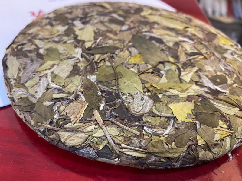 福鼎白茶2018年春荒野贡眉饼陈年老白茶300克