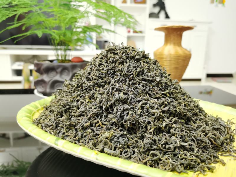 云南德宏梁河回龙茶毛尖茶回龙茶1斤装绿茶