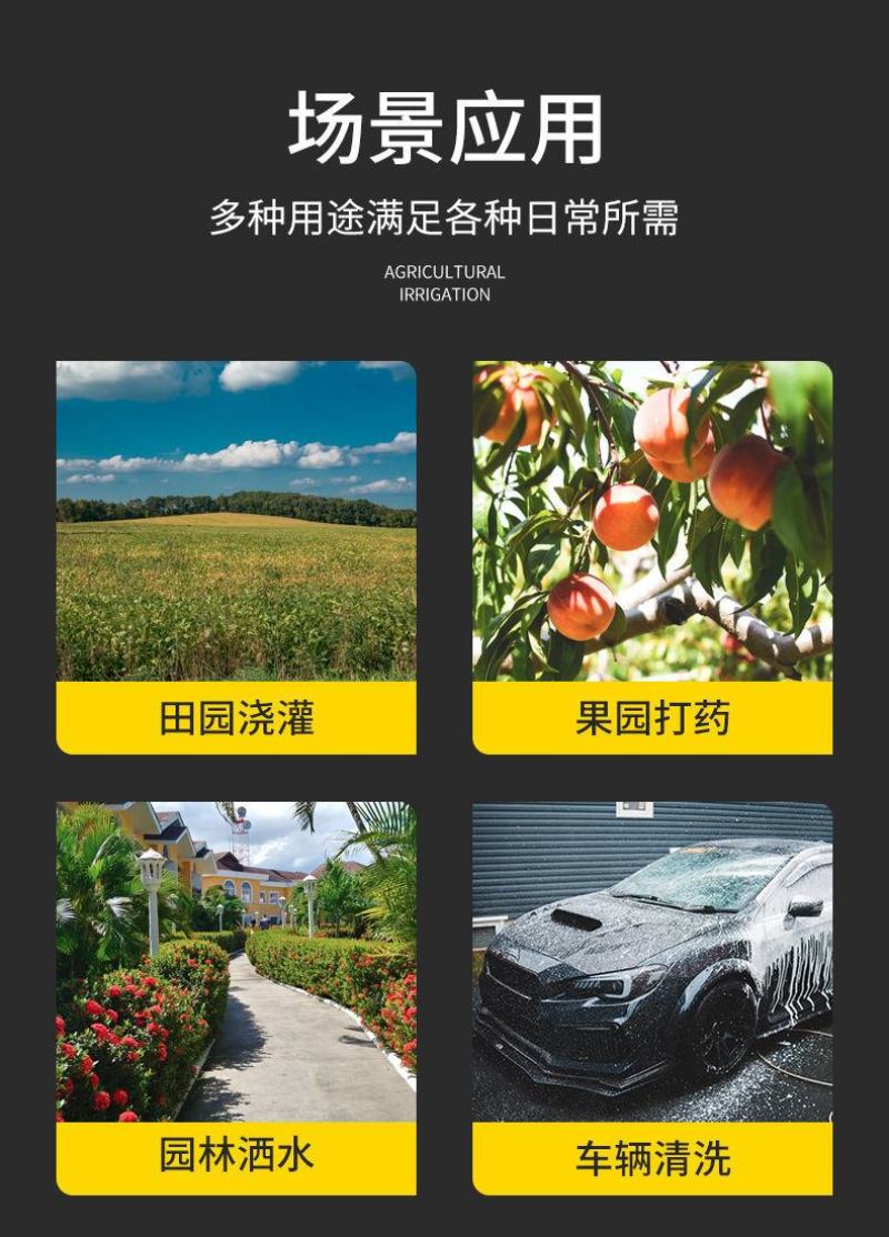 汽油打药机手推式消毒高压打农药电动打药机60升喷药机农用