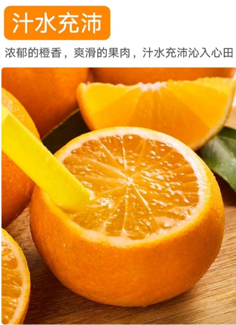 四川正宗爱媛橙38号果冻橙皮薄肉厚欢迎进店选购