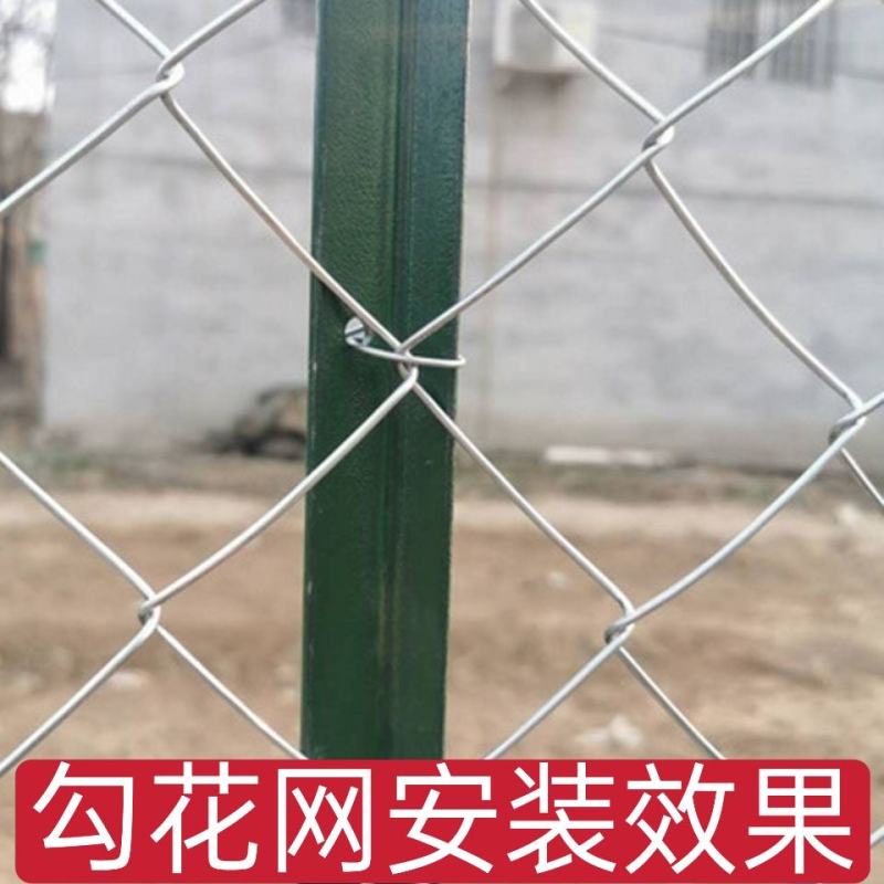 镀锌丝铁丝网勾花网养殖围栏网
