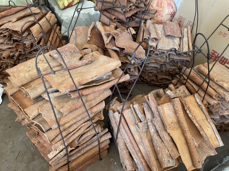 广西特级肉桂皮新货批发量大品质保障适合在电商实体店